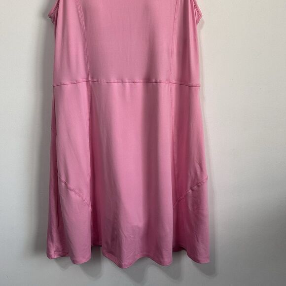 Zelos Sports Dress XL Strappy Sleeveless Palos Pink Active Shorts Under NEW - Picture 2 of 11